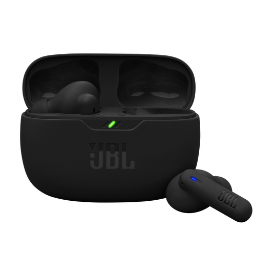 JBL Vibe Beam 2 - Black - True Wireless Noise Cancelling Earbuds - Hero image number null